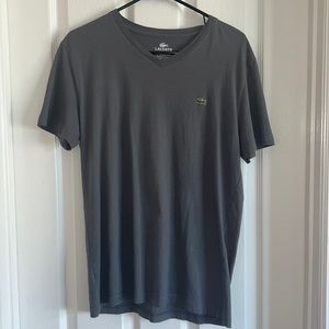 Men’s Lacoste gray T-shirt